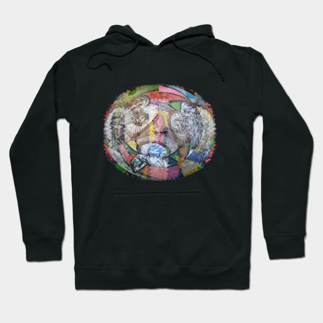 Graffiti Hoodie by Againstallodds68